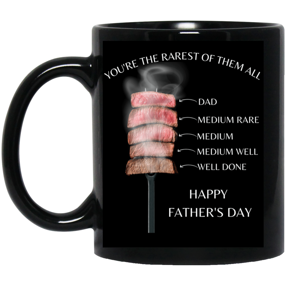 You're The Rarest of Them All | 11 oz. Black Mug