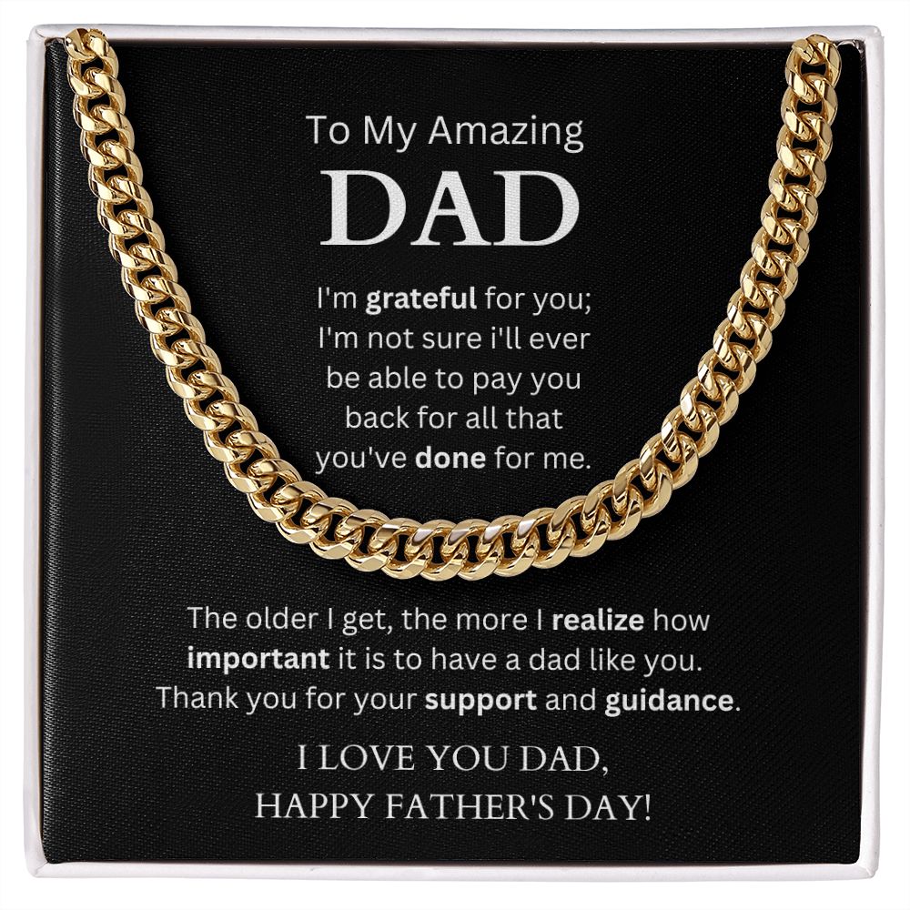 To My Amazing Dad | I'm Grateful for you | Happy Father's Day