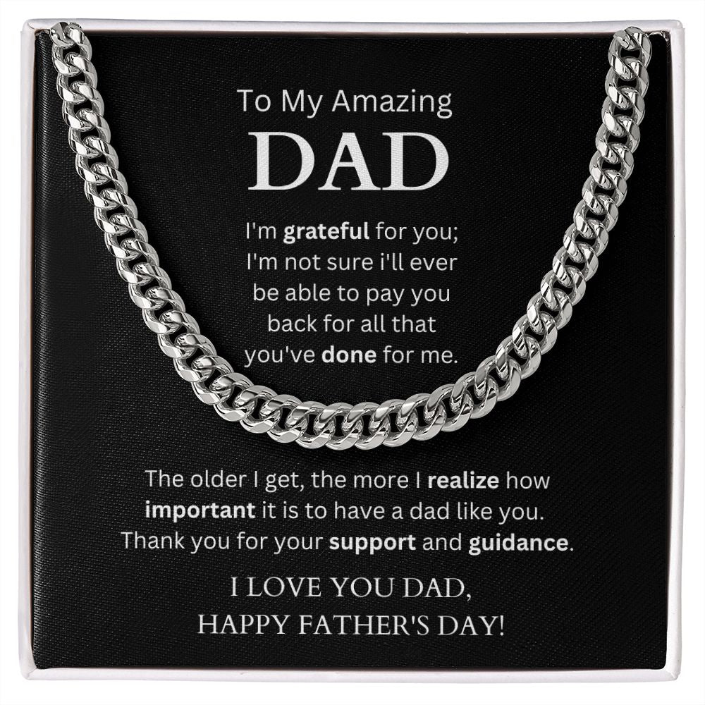 To My Amazing Dad | I'm Grateful for you | Happy Father's Day