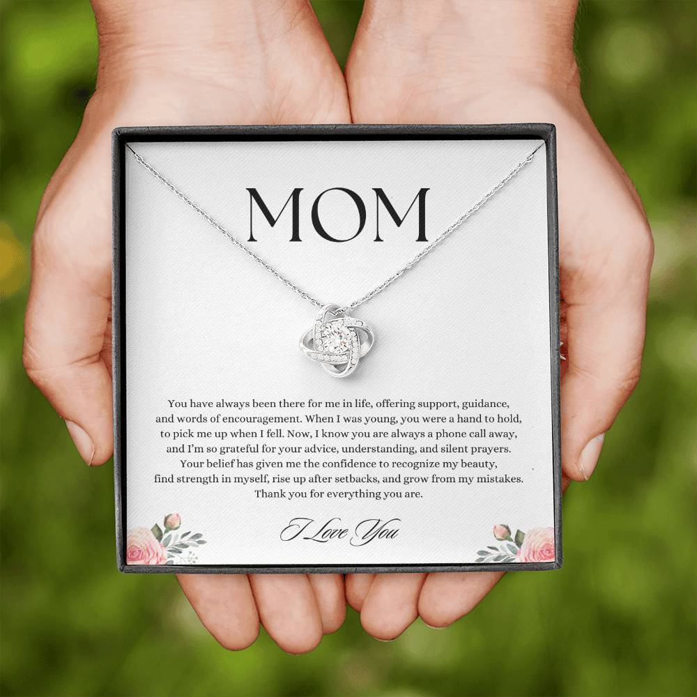 MOM | You have always been there for me | Love Knot Necklace