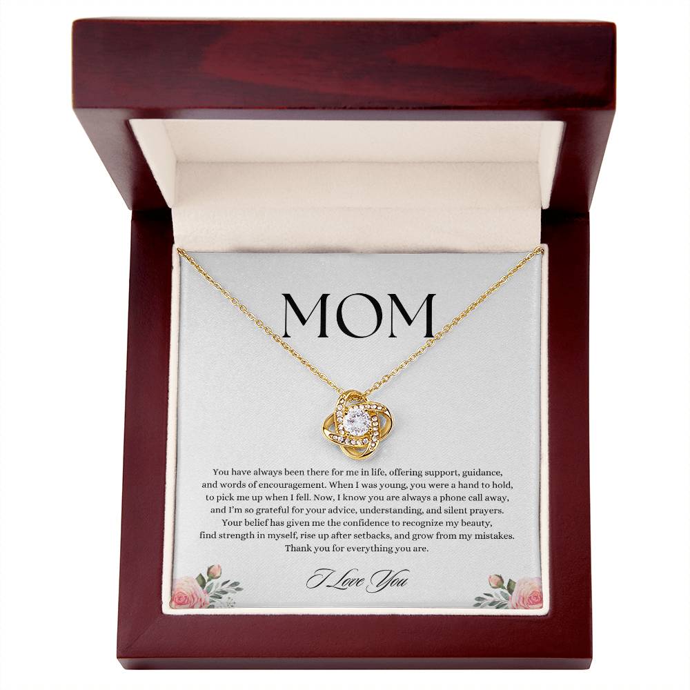 MOM | You have always been there for me | Love Knot Necklace