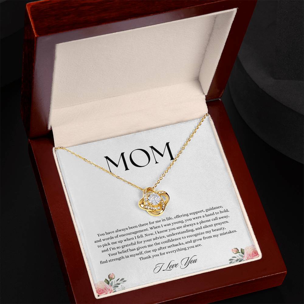 MOM | You have always been there for me | Love Knot Necklace