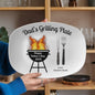 Dad's Grilling Plate | Personalized Father's Day Gift (2025 Edition)