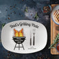 Dad's Grilling Plate | Personalized Father's Day Gift (2025 Edition)