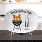 Dad's Grilling Plate | Personalized Father's Day Gift (2025 Edition)