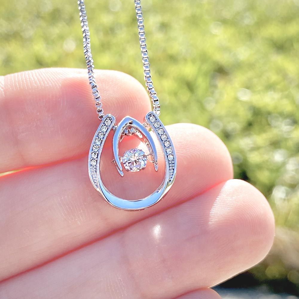 Lucky Charm Horse Shoe Pendant