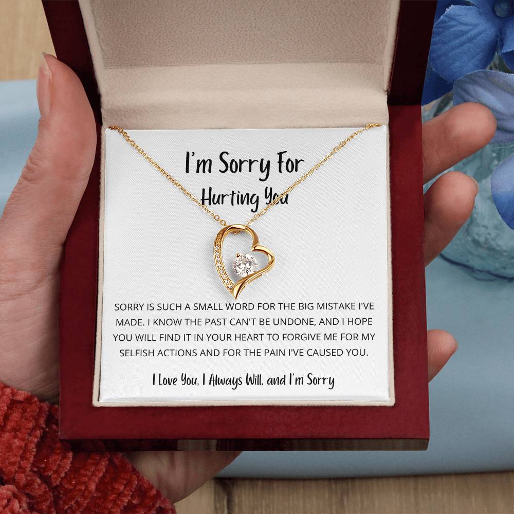 Sorry Is Such A Small Word | Forever Love Necklace