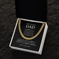 To My Amazing Dad | I'm Grateful for you | Cuban Link Chain