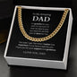 To My Amazing Dad | I'm Grateful for you | Cuban Link Chain
