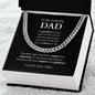 To My Amazing Dad | I'm Grateful for you | Cuban Link Chain
