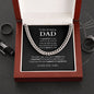 To My Amazing Dad | I'm Grateful for you | Cuban Link Chain