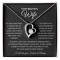To My Beautiful Wife | If I Had One Wish | Forever Love Necklace