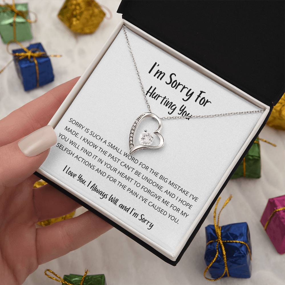 Sorry Is Such A Small Word | Forever Love Necklace