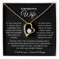 To My Beautiful Wife | If I Had One Wish | Forever Love Necklace