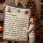 "To My Daughter" Woven Blanket from Dad | Impeccable Gifts