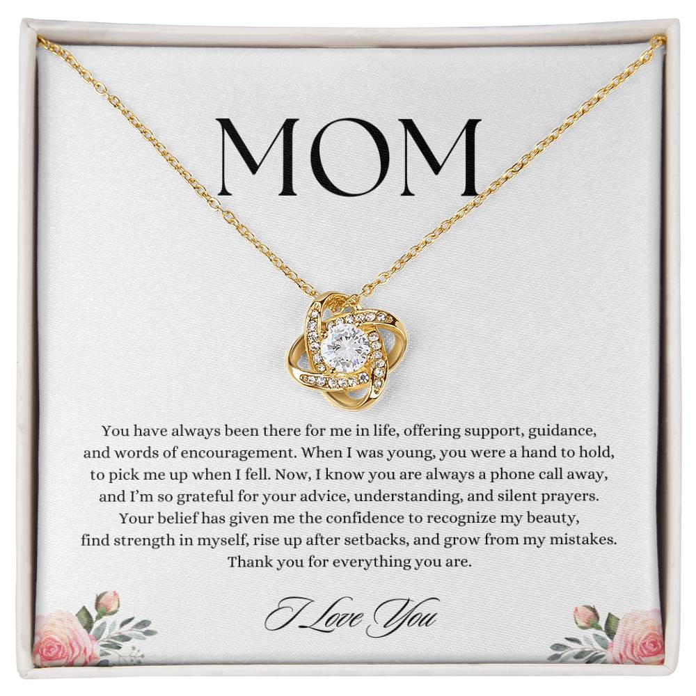 MOM | You have always been there for me | Love Knot Necklace