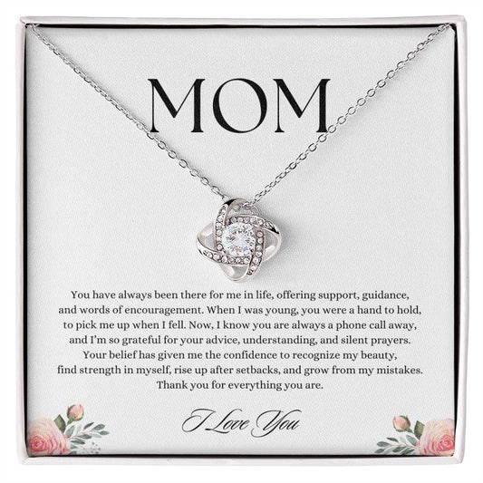MOM | You have always been there for me | Love Knot Necklace