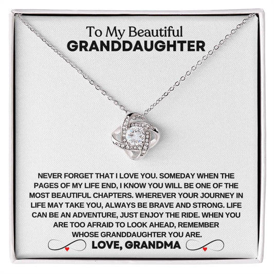 To My Beautiful Granddaughter - Never Forget That I Love You [Almost Sold Out]