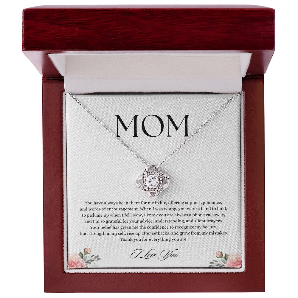 MOM | You have always been there for me | Love Knot Necklace