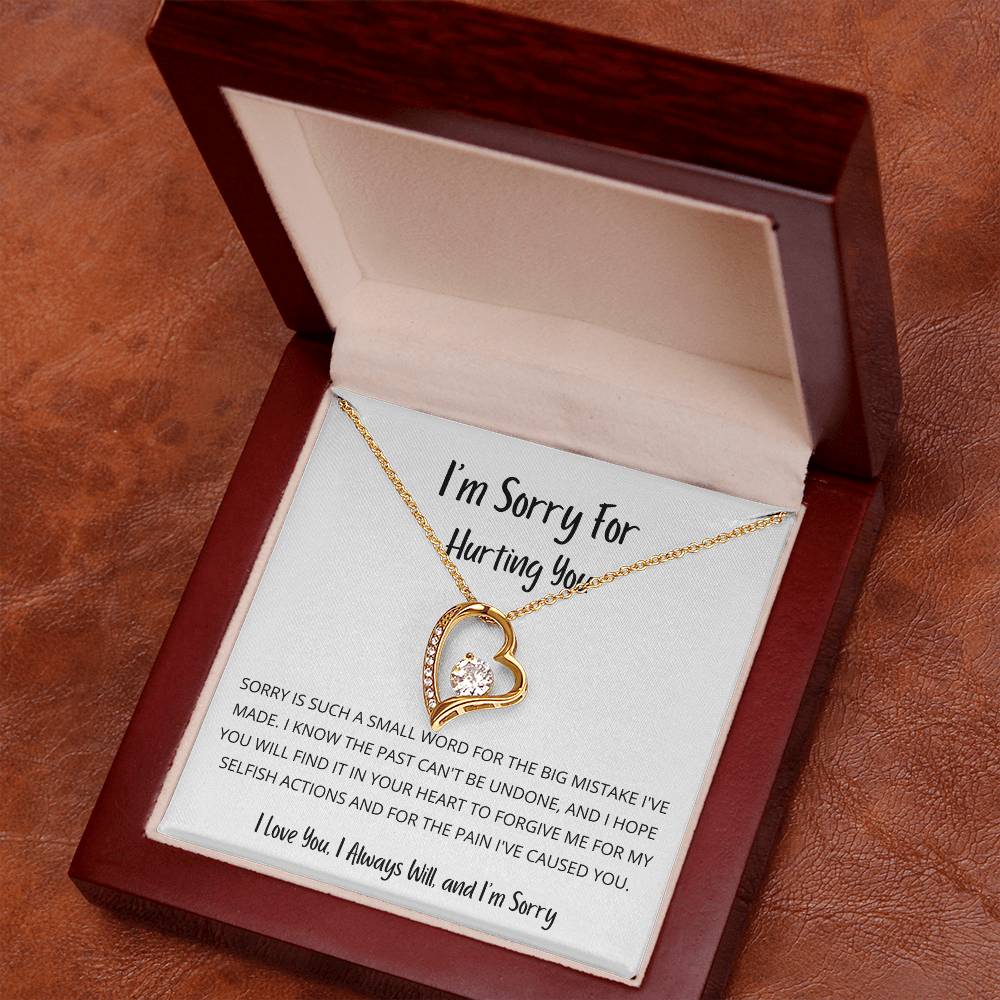 Sorry Is Such A Small Word | Forever Love Necklace